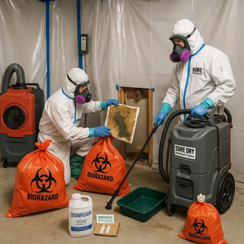 Contaminated Water Handling Protocols process in Gove, KS